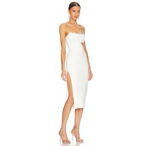 Lovers & Friends Charlotte Midi Dress White NWT Size Small – Retail $188